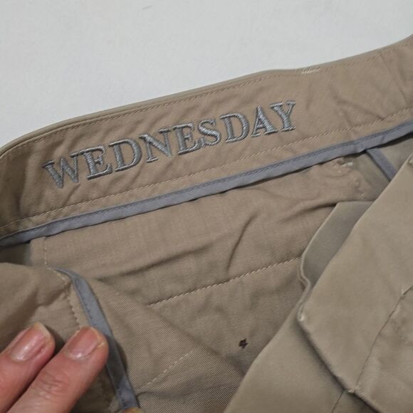 Bonobos weekday warrior dress pants khaki 34/30 - Picture 8 of 12